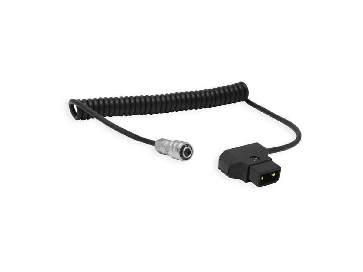CoreSWX P-Tap Coil Cable to 2-Pin Connector for BMD Pocket 4k 18" Extends to 48"