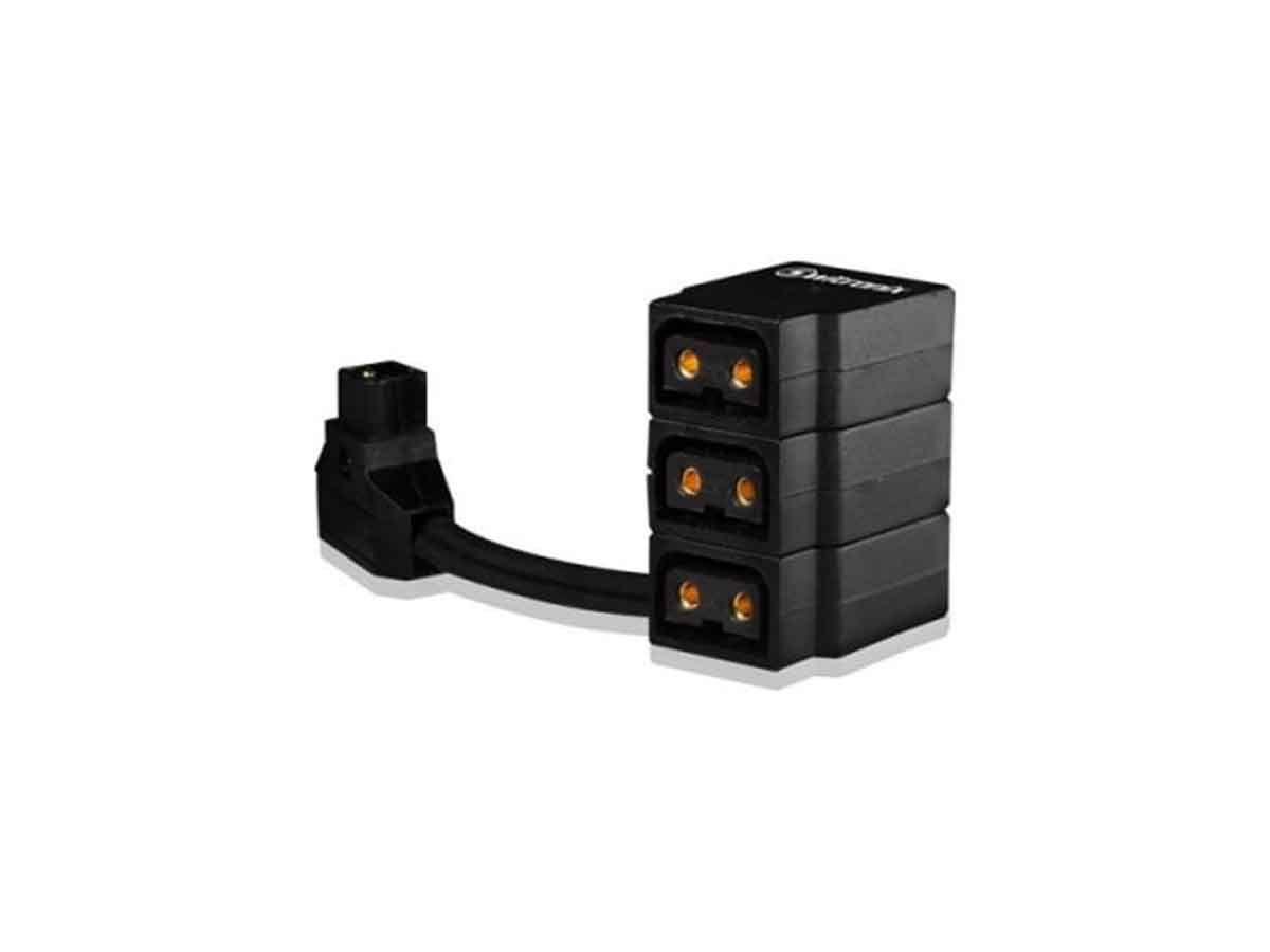 CoreSWX Male Power-Tap Cable to 3 Power-tap Female Outputs P-Tap Unregulated