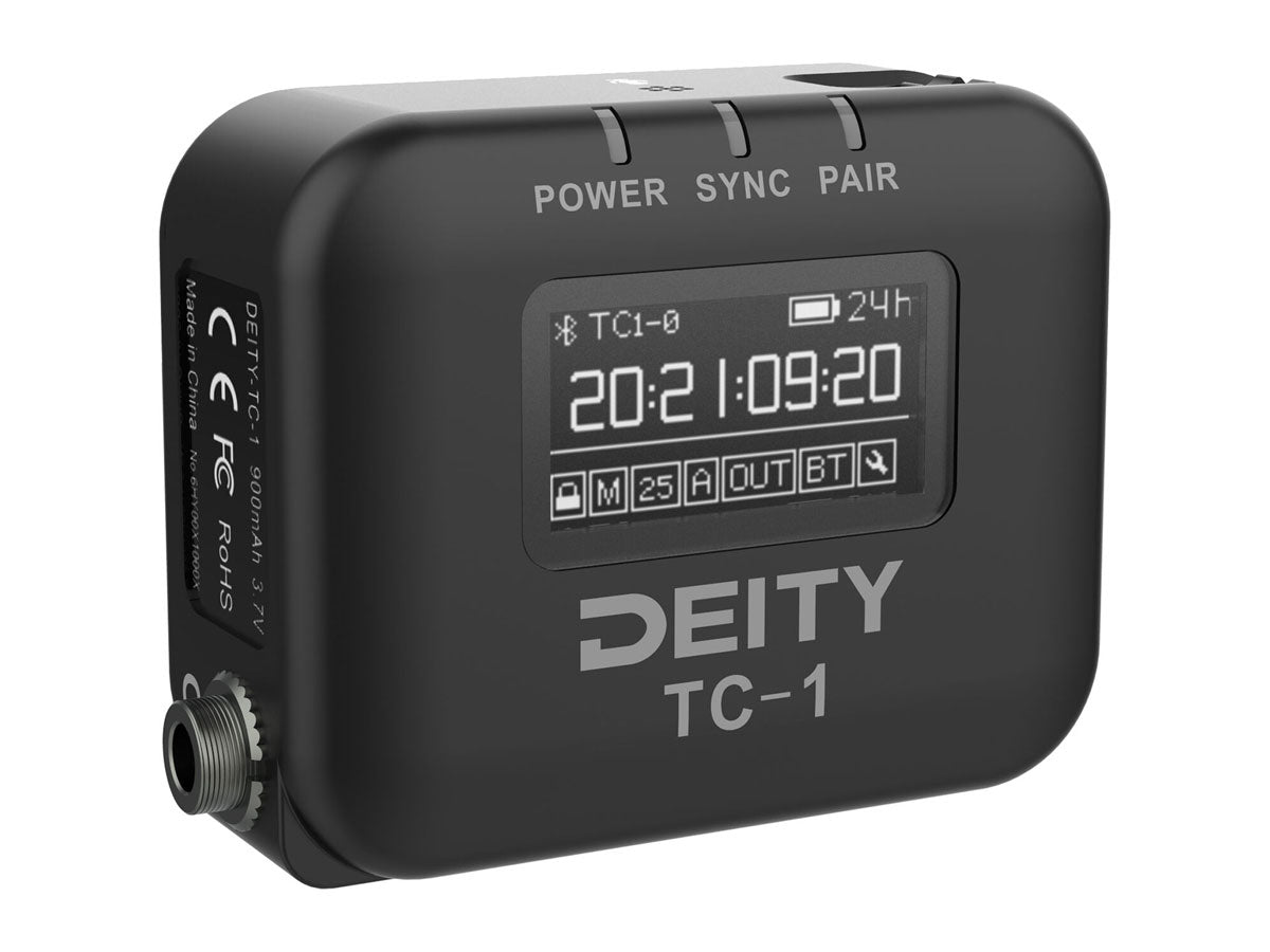 Deity TC-1 Timecode Device 3 Piece Kit - Including Cables