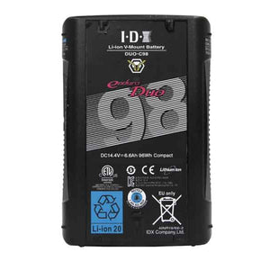 IDX 2 x DUO-C98P Batteries, 1 x VL-2000S Simultaneous Charger