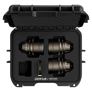 DZOFILM Arcana 1.5x 3-Lens Set - 35/42/75mm (PL Mount, Imperial)