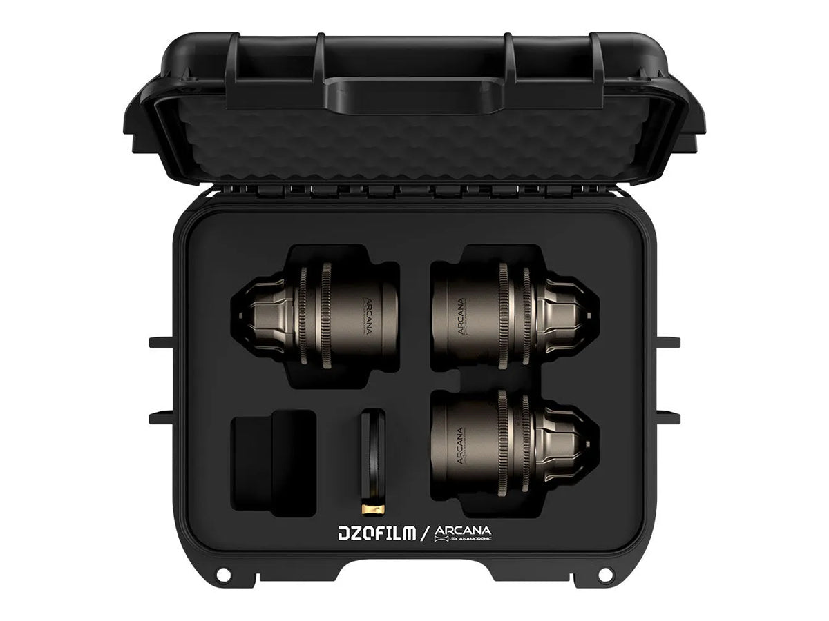 DZOFILM Arcana 1.5x 3-Lens Set - 35/42/75mm (PL Mount, Imperial)