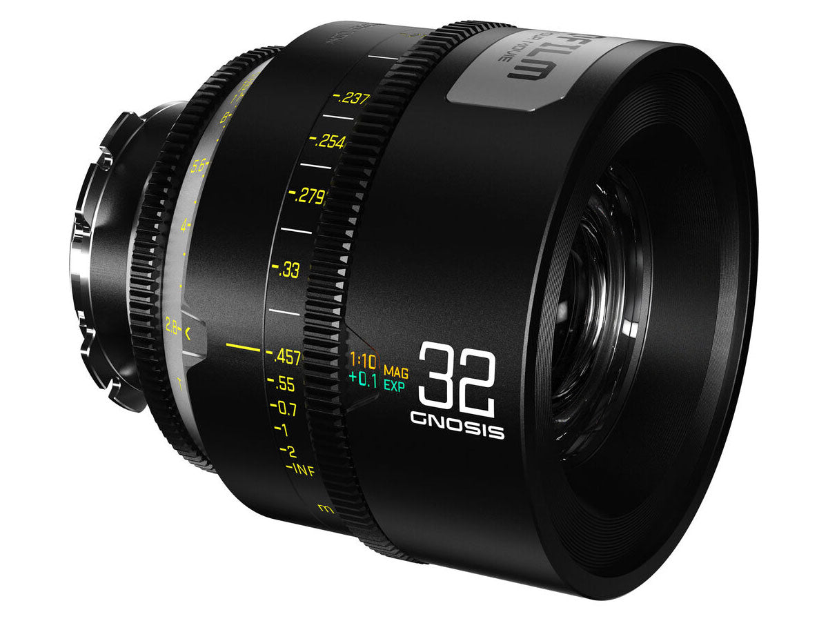 DZOFILM 32mm T2.8 Gnosis Macro Prime Lens (LPL with PL & EF Mounts) - Metric