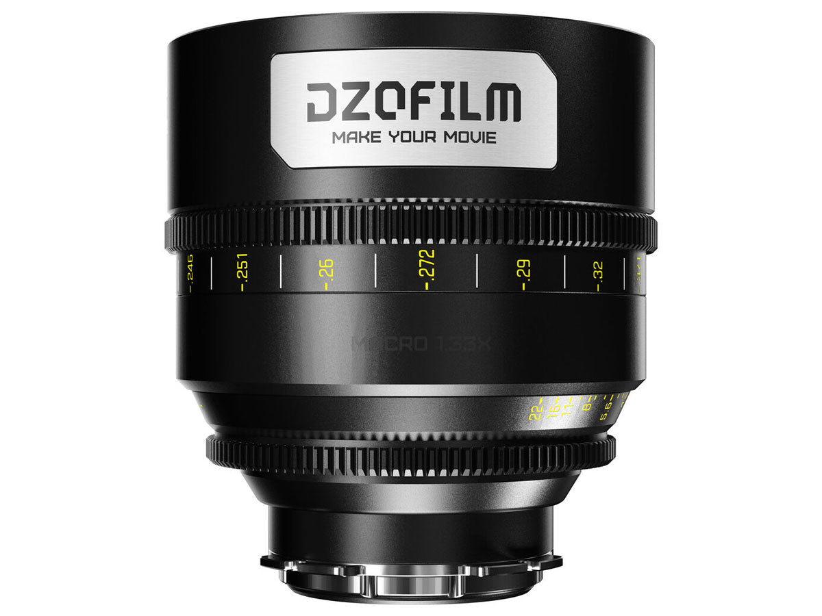 DZOFILM 65mm T2.8 Gnosis Macro Prime Lens (LPL with PL & EF Mounts) - Imperial