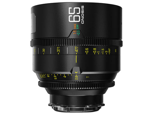 DZOFILM 65mm T2.8 Gnosis Macro Prime Lens (LPL with PL & EF Mounts) - Metric