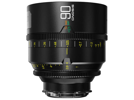 DZOFILM 90mm T2.8 Gnosis Macro Prime Lens (LPL with PL & EF Mounts) - Metric