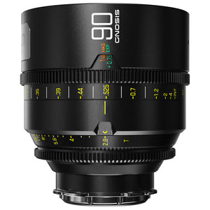 DZOFILM 90mm T2.8 Gnosis Macro Prime Lens (LPL with PL & EF Mounts) - Imperial