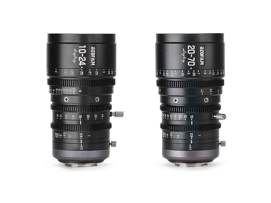 DZOFILM 10-24mm & 20-70mm T2.9 Cinema MFT Zoom Lens - Metric