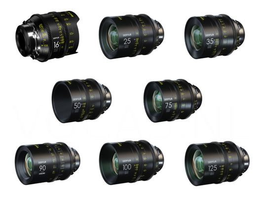 DZOFILM Vespid Prime 8-Lens Kit - PL/EF Mount (Metric)