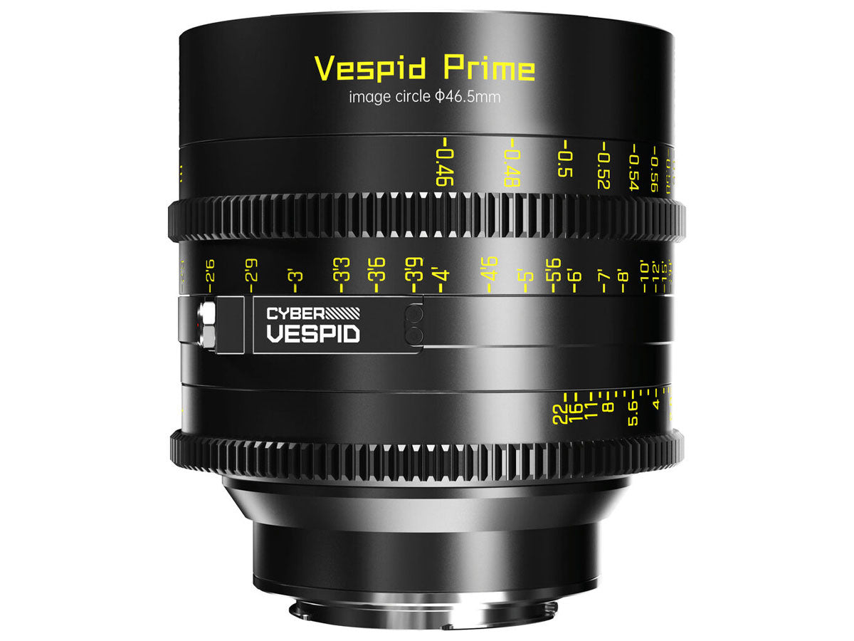 DZOFILM VESPID Cyber Full Frame 50mm T2.1 Prime Lens (PL &  EF Mounts)
