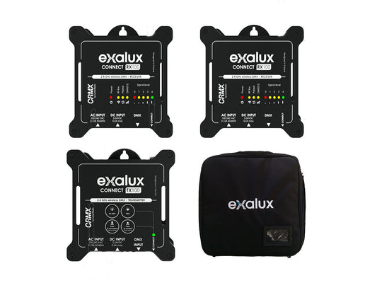 Exalux Connect TX100 + 2 x RX100 Kit