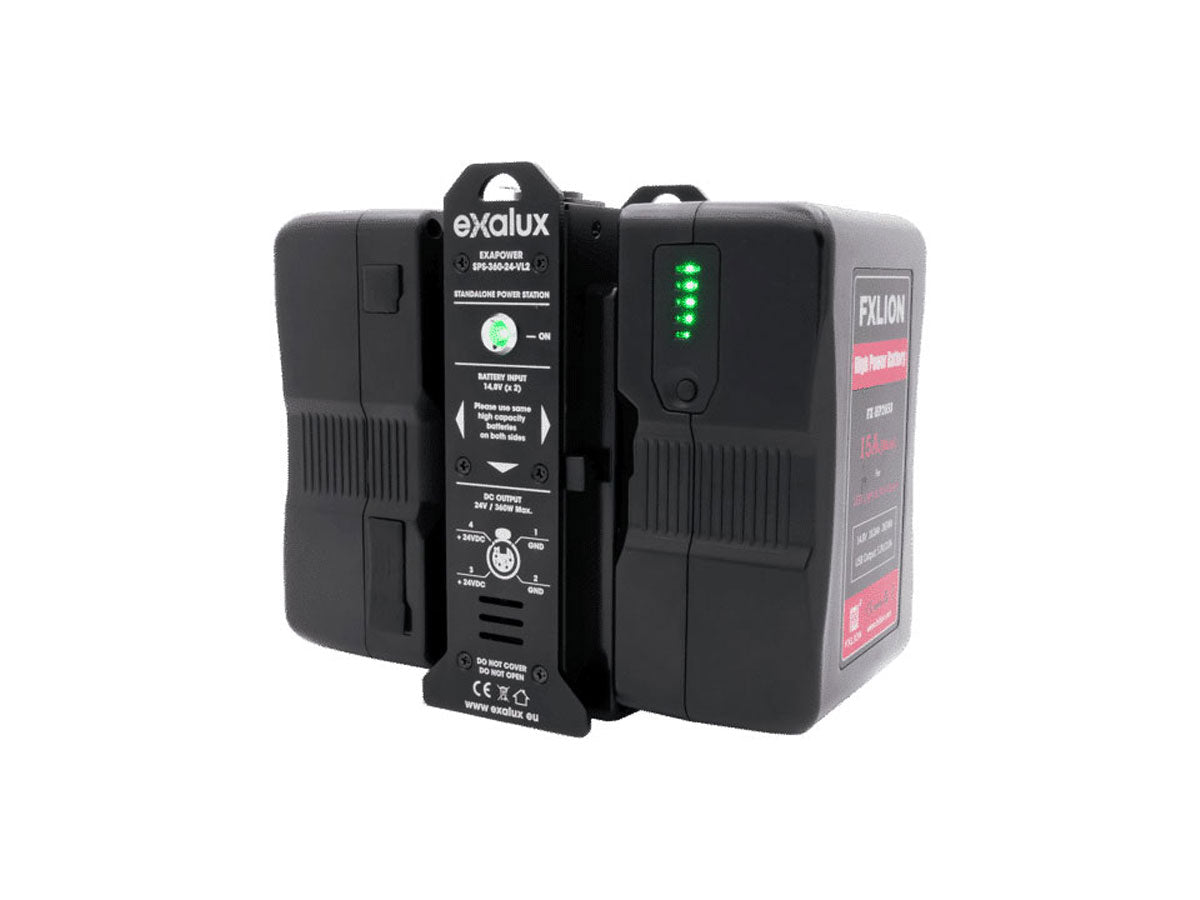 Exalux 360W 24VDC Battery Converter