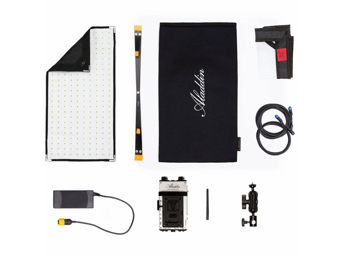 Aladdin BI-FABRIC 2 System (100W Bi-Color) w/ V-Mount