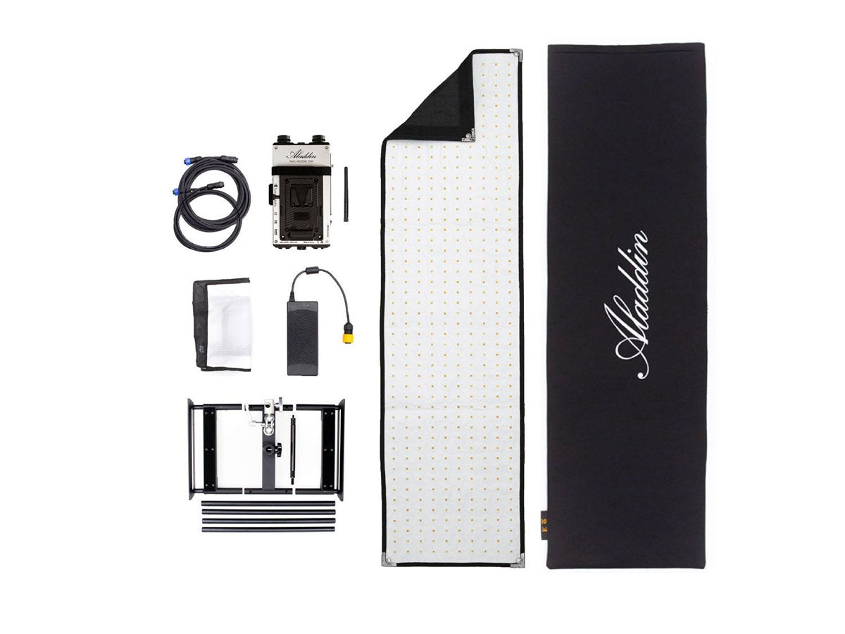 Aladdin BI-FABRIC 4 System (200W Bi-Color) w/ Gold-Mount