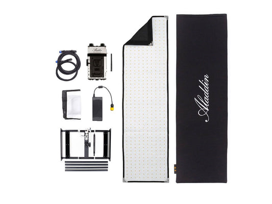 Aladdin BI-FABRIC 4 System (200W Bi-Color) w/ Gold-Mount