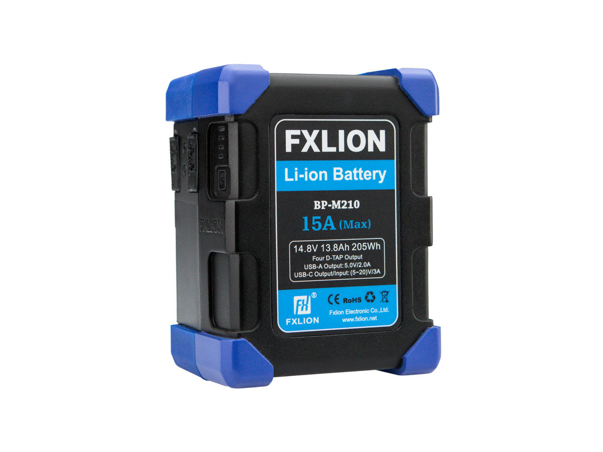 Fxlion 205Wh High Power Square Battery - 14.8V / V-Mount Battery