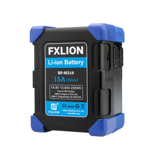 Fxlion 205Wh High Power Square Battery - 14.8V / V-Mount Battery