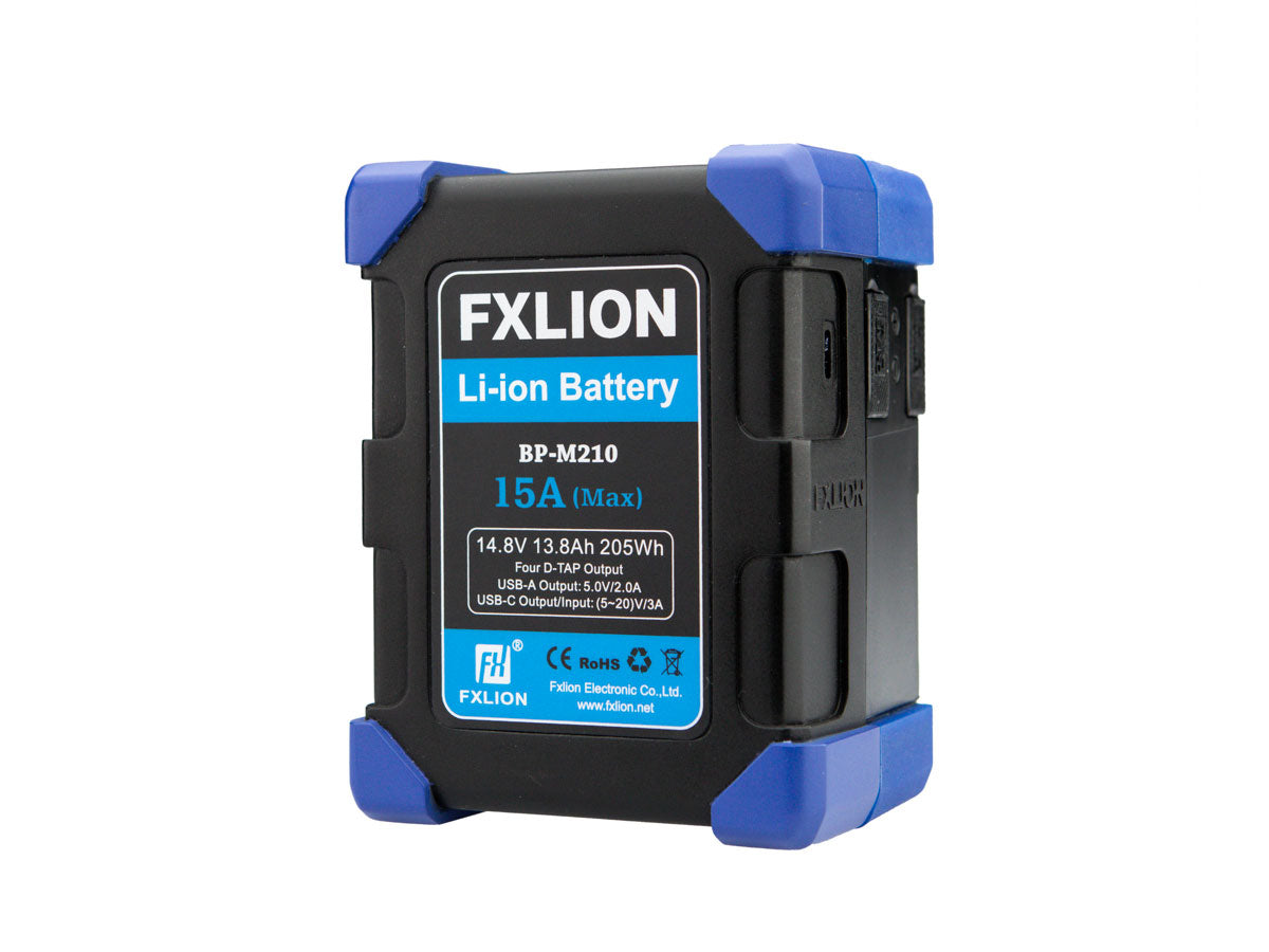 Fxlion 205Wh High Power Square Battery - 14.8V / V-Mount Battery