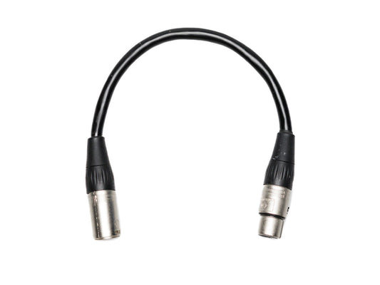 Fxlion DC Cable - 3-Pin XLR-M to 4-Pin XLR-F