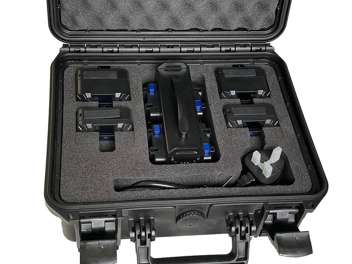 Fxlion NANO ONE & TWO 4 Battery Kit In Hard Case (w/Charger)