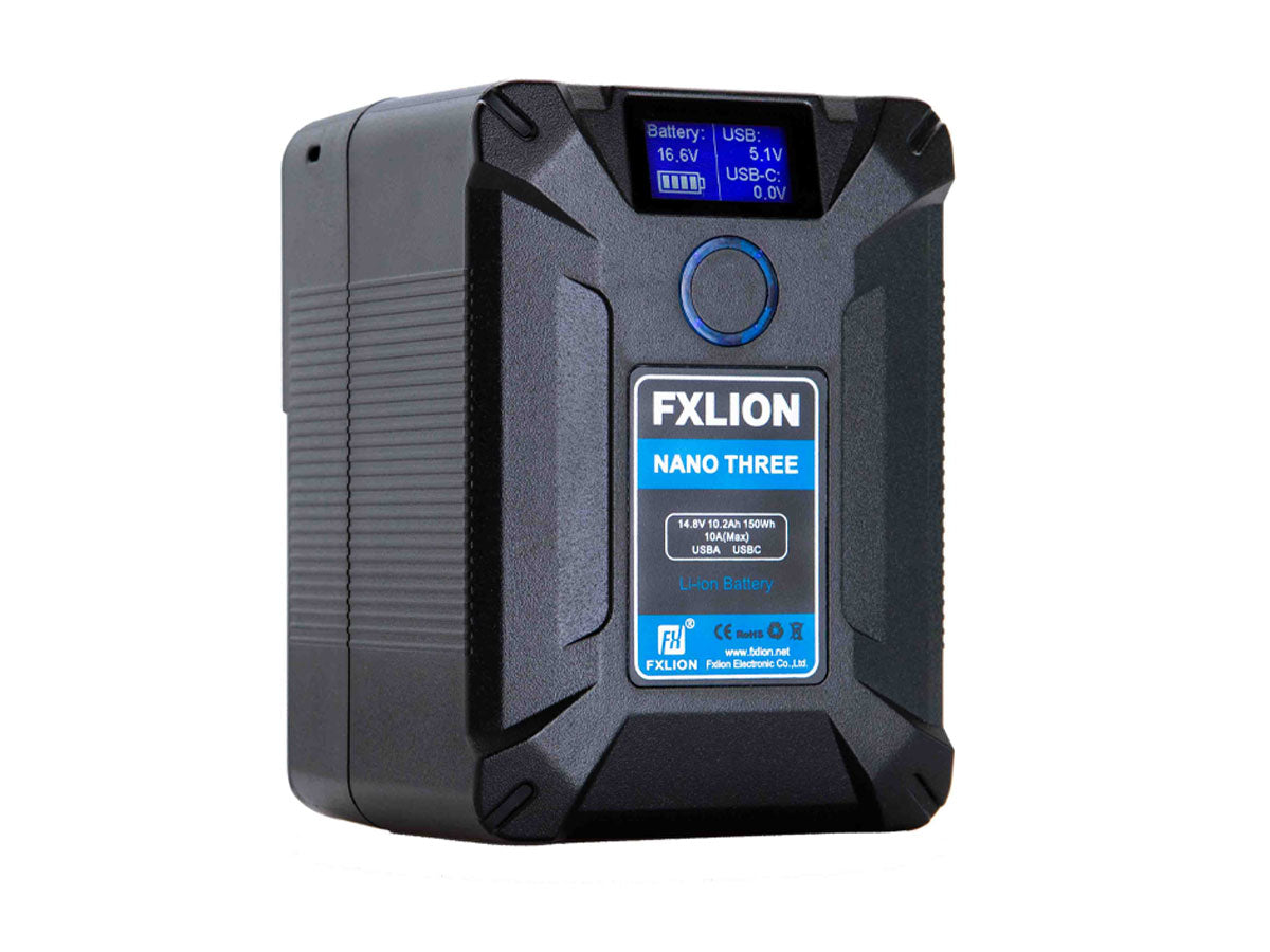 Fxlion NANO THREE - 14.8V / 150Wh V-Mount Battery