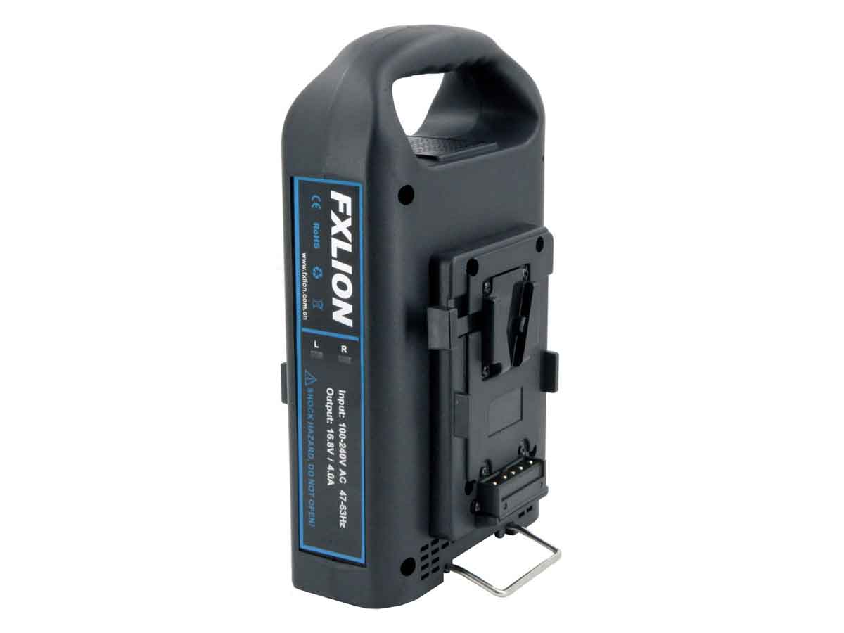 Fxlion Dual-Channel V-Mount Fast Battery Charger