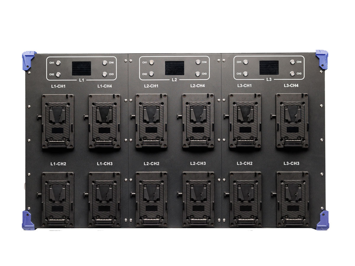 Fxlion 12 CH Bi-Voltage Wall Charger - V-Mount