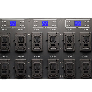 Fxlion 12 CH Bi-Voltage Wall Charger - V-Mount
