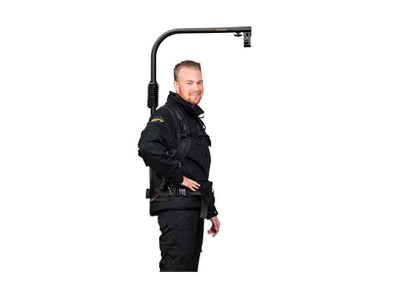 Easyrig 3 with Gimbal Rig 600N with 130mm Extended Arm