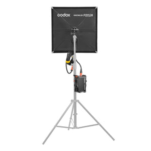 Godox KNOWLED F200R Flexible RGB LED Light with FA200 Air Softbox