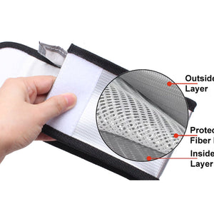Hedbox Medium Size Li-Ion Battery Safe Bag