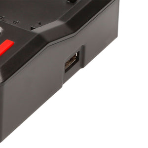 Hedbox RP-DC50 Dual Battery Charger with Battery Charger Plate - Sony: NP-F Series