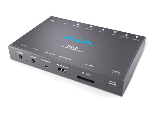 AJA HELO H.264 Streamer & Recorder