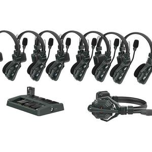 Hollyland Solidcom C1 - Full Duplex Wireless Intercom System With 8 Headsets