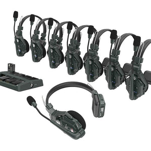 Hollyland Solidcom C1 - Full Duplex Wireless Intercom System With 8 Headsets
