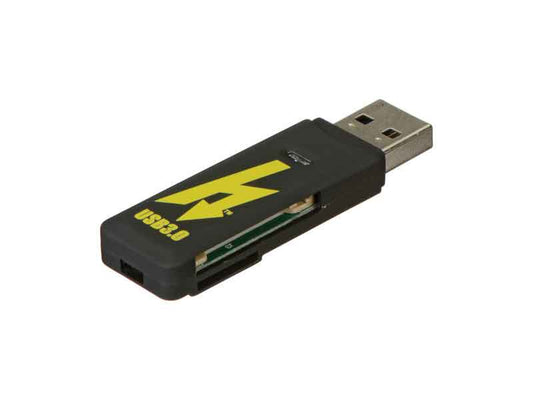 Hoodman Compact USB 3.0 SD & microSD Card Reader