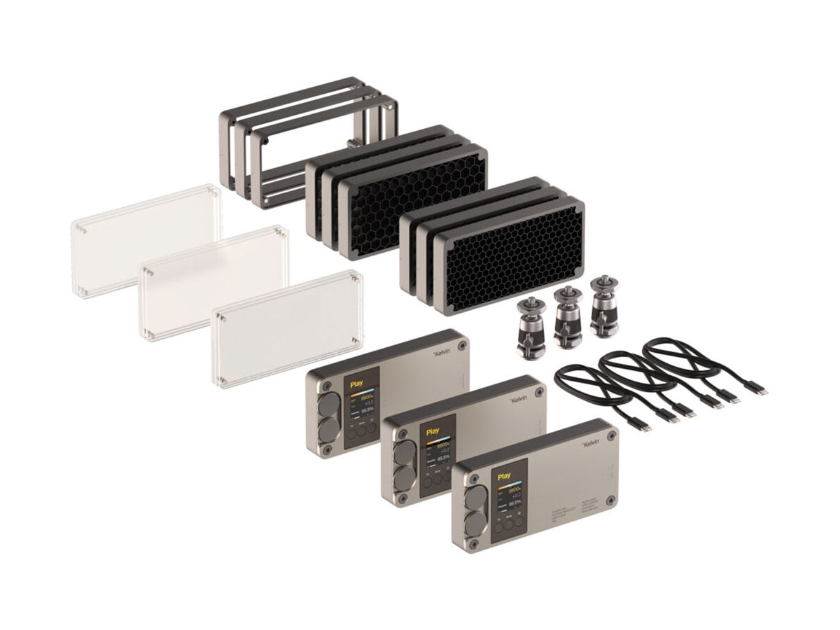 Kelvin Play 3-Light Kit