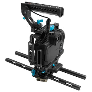 Kondor Blue Canon R5 Base Rig MKII (R5/R6/R) - Raven Black