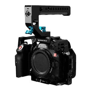 Kondor Blue Canon R5C Cine Cage with Top Handle - Raven Black