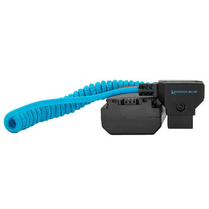 Kondor Blue D-Tap to Sony A7SIII/A7IV NP-FZ100 Dummy Battery Cable (Blue)
