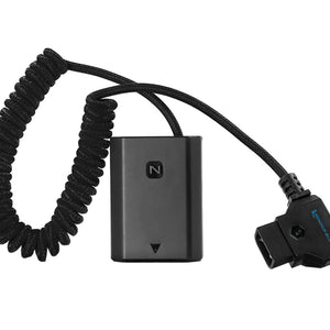 Kondor Blue D-Tap to Sony A7SIII/A7IV NP-FZ100 Dummy Battery Cable - Black