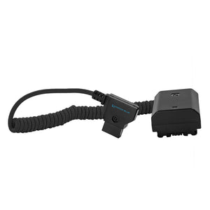 Kondor Blue D-Tap to Sony A7SIII/A7IV NP-FZ100 Dummy Battery Cable - Black