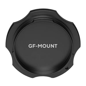 Kondor Blue Fujifilm GF Cine Cap - Metal Body Cap for Camera Lens Port (Raven Black)