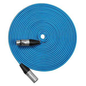Kondor Blue Male XLR to Female XLR - 10ft