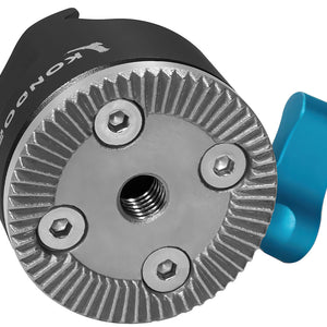 Kondor Blue NATO Clamp to ARRI Rosette - Black