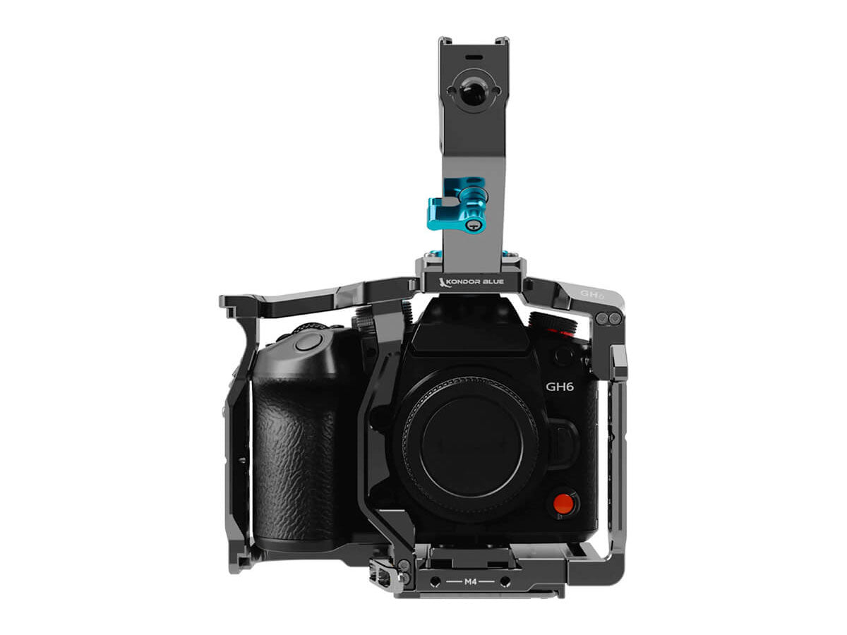 Kondor Blue Panasonic LUMIX GH6 Cage (w/ Top Handle) - Space Grey