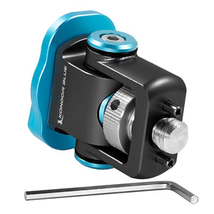 Kondor Blue Pro Monitor Mount with Mini Quick Release Built-in (Tilt/Pan) - Black