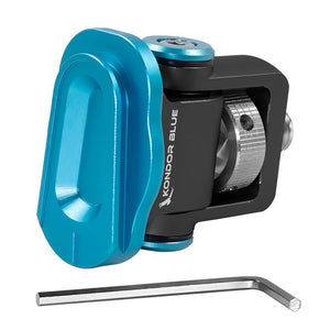 Kondor Blue Pro Monitor Mount with Mini Quick Release Built-in (Tilt/Pan) - Black