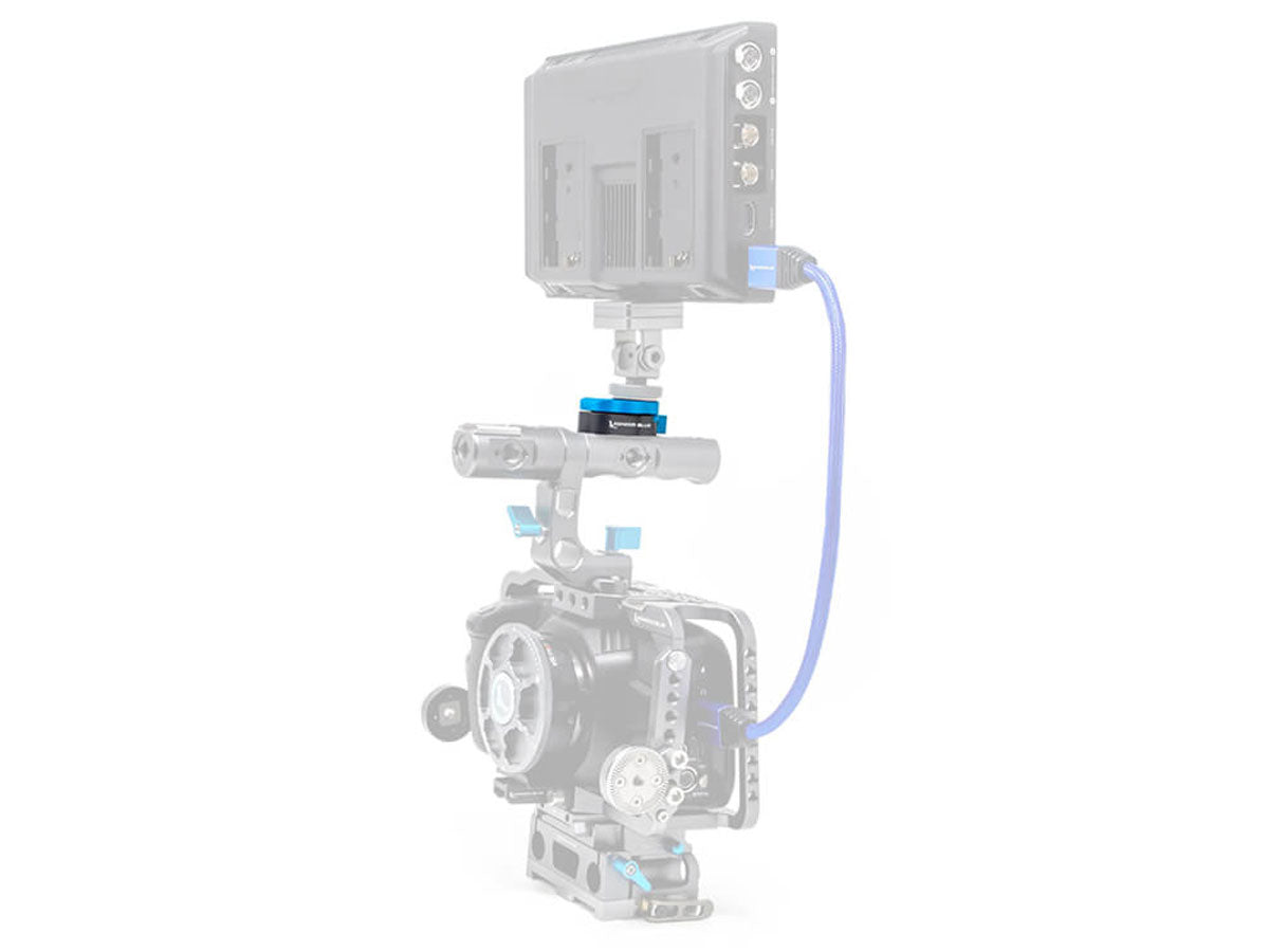 Kondor Blue Mini Monitor Arm Quick Release Plate - Blue