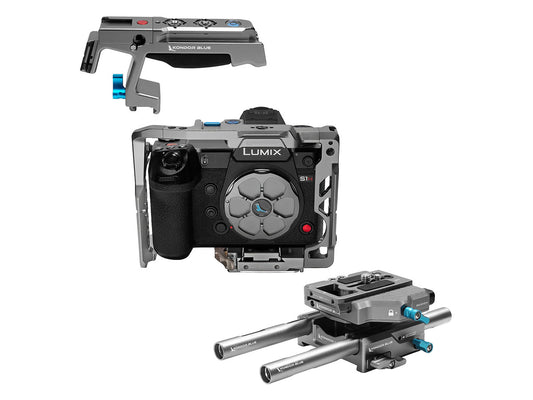 Kondor Blue Panasonic Lumix S1H Base Rig MKII (S1/S1R/S1H) (Space Gray)